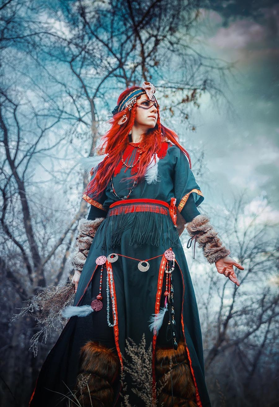 Girls in Slavic costumes underwear in Gazipur