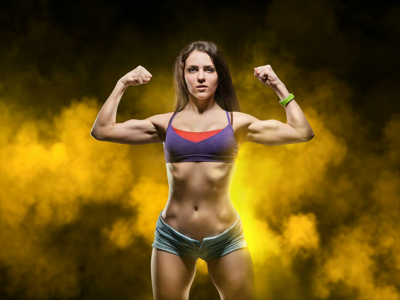 Athletic girls in Gazipur